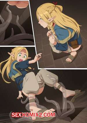 Порно комикс аниме Dungeon Meshi. Marcille. Yamomo.