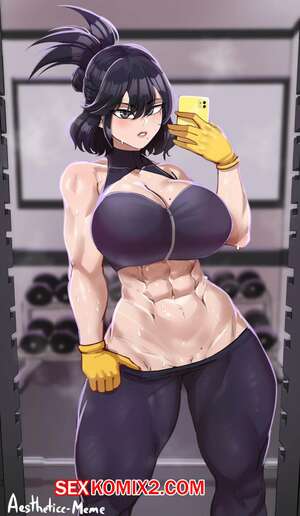 Порно комикс аниме Академия. Тренировка Наны. Workout Nana. Aestheticc Meme