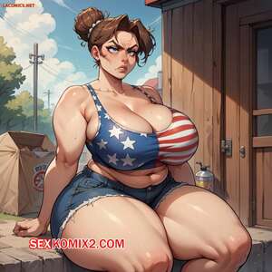 Хентай Манга American Flag Bikini. SuperSkank88