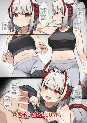 Порно комикс Arknights. История об обратном изнасиловании доброй W. Moo