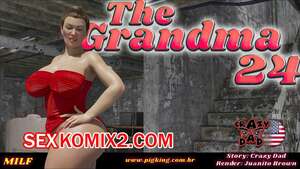 Порно комикс Бабушка. Часть 24. The Grandma. CrazyDad3D