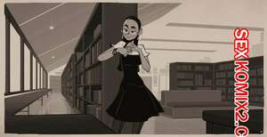 Порно комикс Библиотека. Часть 2. The Library. InCase.