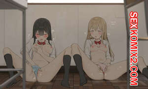 Порно комикс Блондинка и Брюнетка. Remochi