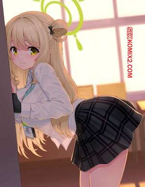 Хентай Манга Blue Archive. Nonomi. Hajika