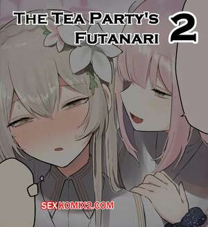 Хентай Манга Blue Archive. The Tea Partys Futanari. Часть 2. Muchimo