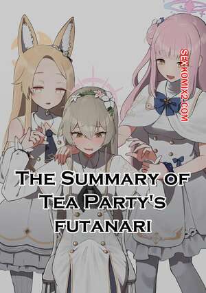 Хентай Манга Blue Archive. The Tea Partys Futanari. Muchimo
