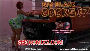 Порно комикс инцест Большой черный член. Часть 7. Big Black Cocks. CrazyDad3D