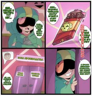 Порно комикс Brawl Stars. Мэнди и секретный ингредиент. Huesosdry