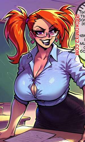 Порно комикс Dicky Vicky.  Новый школьный учитель. New School Teacher. Splash Thomson