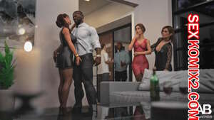 Порно комикс Dinner Guests. TAB109.