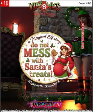 Порно комикс Do NOT Mess With Santas Treats. VipCaptions