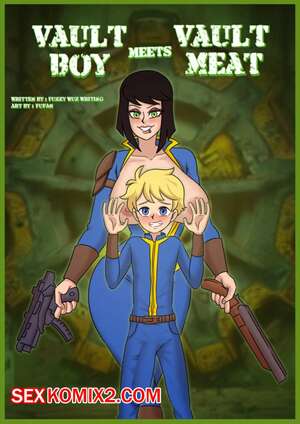 Порно комикс Fallout. Парень из Убежища встречает мясо из Убежища. Fufan.