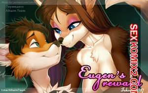 Порно комикс Фурри. Награда для Юджина. Eugen reward