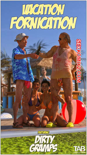 Порно комикс Грязный старик. Блуд на каникулах. Dirty Gramps. Vacation Fornication. TAB109.