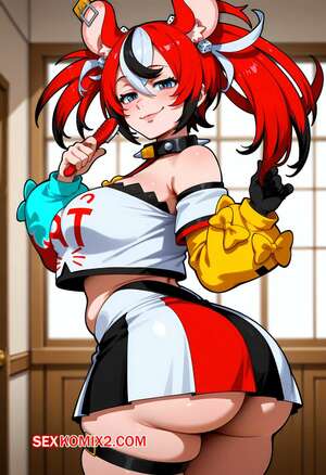 Порно комикс Hakos Baelz. Floxin