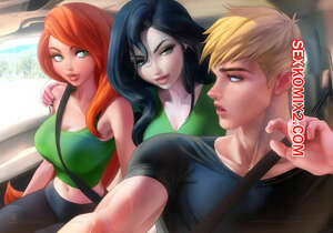 Хентай Манга Ким. Отвлеченная подруга. Distracted Girlfriend. Sakimichan