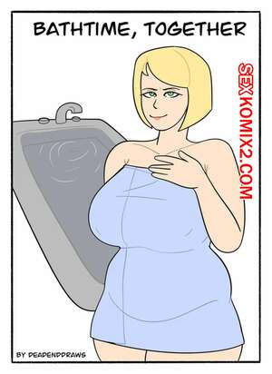 Порно комикс инцест Купание вместе. Часть 1. Bathtime, Together. DeadEndDraws