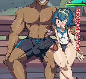 Порно комикс аниме Лана и пловец. Lana vs Swimmer. CaptainKirb