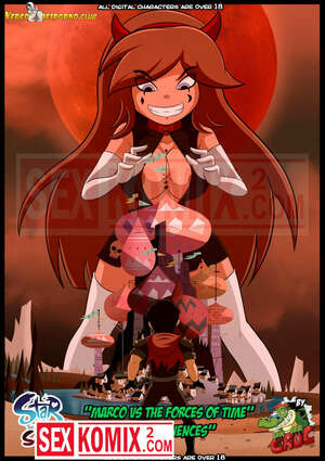 Порно комикс Марко против Силы времени. Часть 2. Стар против Силы зла. Croc.