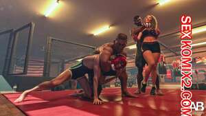 Порно комикс Matt and Maggies MMA Training. Tab109.