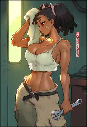 Порно комикс аниме Miyukis Garage Fun. AKSN