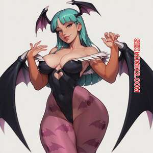 Порно комикс Morrigan. Our Lady of Thickness