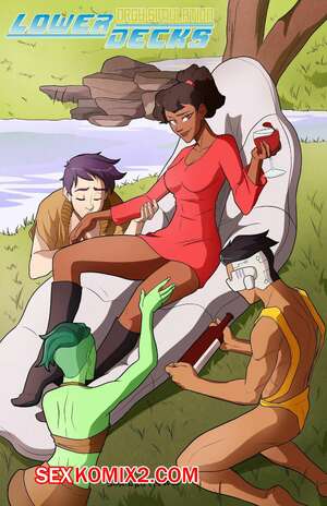 Порно комикс Оргия Симуляторы. Orgy Simulation. Star Trek. Lower Decks. Swain