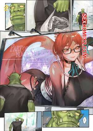 Порно комикс Орк массажист. Orc Massage