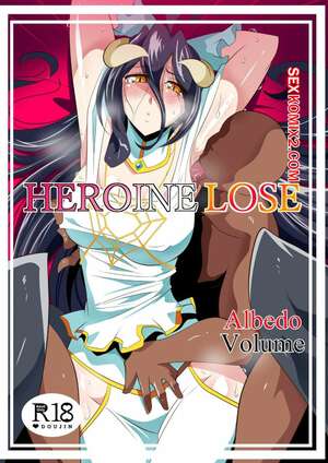 Хентай Манга Overlord. Проигравшая Героиня. Альбедо. Warabimochi