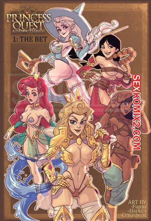 Порно комикс Приключения принцесс. Часть 1. Ставка.