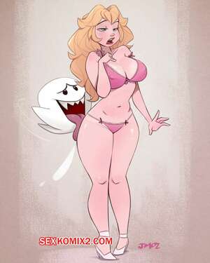 Порно комикс Princess Peach. Mario Bros. JMoz