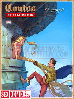 Порно комикс Рапунцель.