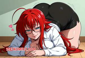 Порно комикс Rias Gremory. Floxin