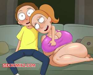 Порно комикс Рик и Морти. Rick and Morty. Spakka5.