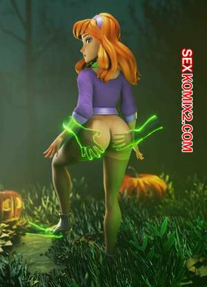 Порно комикс Scooby Doo. Таинственная машина. Mystery Machine. Crisisbeat