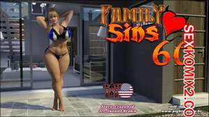 Порно комикс Семейка грехов. Часть 60. Family Sins. CrazyDad3D