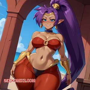 Хентай Манга Shantae x BBC. Floxin