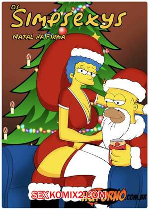 Порно комикс Симпсексы. Часть 9. Рождество в фирме. Os Simpsexys. HQPorno