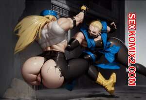 Порно комикс Соня Блейд против Фрост. Sonya Blade vs Frost. RYONA wrestling