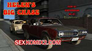 Порно комикс Суперсемейка. Большая погоня Хелен. Helens Big Chase. Tlameteotl
