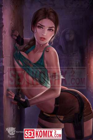 Порно комикс Тайна кристалла. Лара крофт. Prywinko.