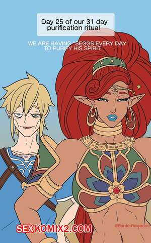 Порно комикс аниме The Legend Of Zelda. The heros trails. Border Reloaded