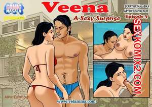 Порно комикс Веена. Часть 3. Veena. Velamma
