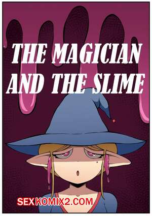 Порно комикс Волшебница и слизь. The Magician And The Slime. VicArt.