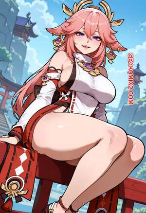 Хентай Манга Yae Miko. Floxin