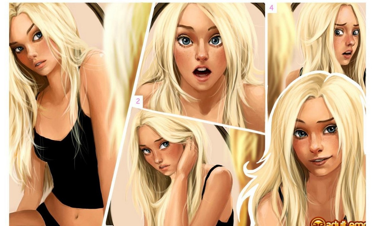 Порно комикс. Кастинг Николь Хит.